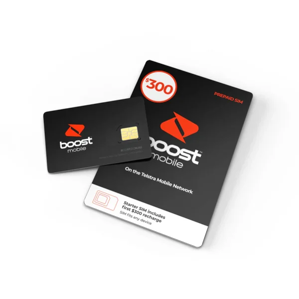 Boost $300 Prepaid SIM (Buy in $243.50) Starter Kit 365 Days  300GB (240GB+60GB BONUS Data) IF activated by 06-OCT-2025 ($243.50 Delivered  code BOOST51)