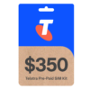 Telstra $350 Prepaid (Buy in $284) SIM Starter Kit (1 Year plan) 310 GB Data(165GB + 145GB Bonus) IF activated by 07-07-2025 ($284 delivered use Code TELSTRA310