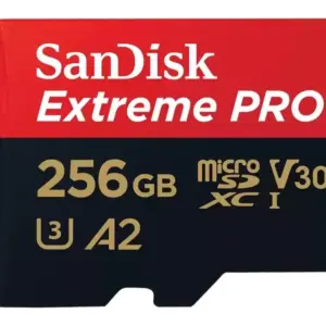 SanDisk Extreme Pro microSDXC 256GB 200MB/s With Adapter (SDSQXCD-256G)